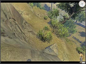 Once again, you will have to get to the right side of this hill - Chapter I: Level 1 Walkthrough - Chapter I - Call of Juarez - Game Guide and Walkthrough