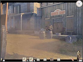 Once you'll get closer to the prison building, a short cut-scene should appear on your screen (#1) - Chapter III: Level 1 Walkthrough - Chapter III - Call of Juarez - Game Guide and Walkthrough