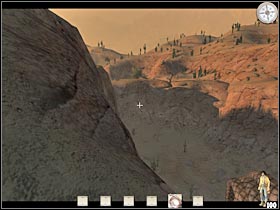 Once you've made your way to the other side, turn right and keep moving forward - Chapter XI: Level 1 Walkthrough - Chapter XI - Call of Juarez - Game Guide and Walkthrough