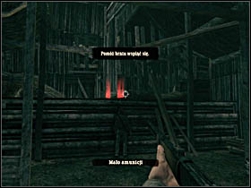 When the poor farmer will get out from a fire a short cut-scene will happen and you will hear a noise - Chapter II - Walkthrough - part 1 - Call of Juarez: Bound in Blood - Game Guide and Walkthrough