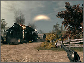 Another occasion will lie in wait on the top of the nearby hill, few meters further - Chapter II - Walkthrough - part 1 - Call of Juarez: Bound in Blood - Game Guide and Walkthrough