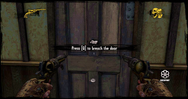 Escape from the house to get the horses - Episode 1 - Once Upon a Time in Stinking Springs - Walkthrough - Call of Juarez: Gunslinger - Game Guide and Walkthrough