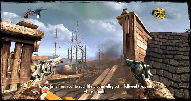 The view from another building - Episode 2 - A Fistful of Hot Lead - Walkthrough - Call of Juarez: Gunslinger - Game Guide and Walkthrough