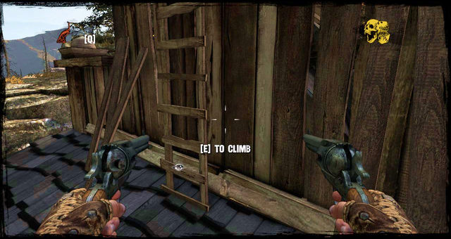 The ladder up - Episode 2 - A Fistful of Hot Lead - Walkthrough - Call of Juarez: Gunslinger - Game Guide and Walkthrough