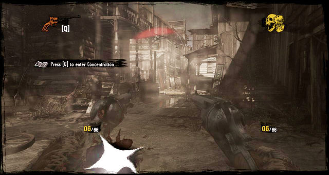 Run through the city here - Episode 2 - A Fistful of Hot Lead - Walkthrough - Call of Juarez: Gunslinger - Game Guide and Walkthrough