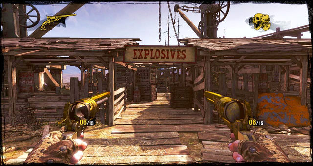 Storage entrance - Episode 5 - The Magnificent One - Walkthrough - Call of Juarez: Gunslinger - Game Guide and Walkthrough