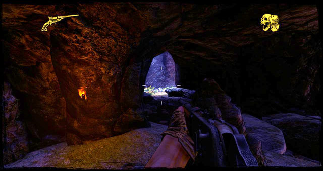 The entrance to another cave complex - Episode 7 - Dances With Renegades - Walkthrough - Call of Juarez: Gunslinger - Game Guide and Walkthrough