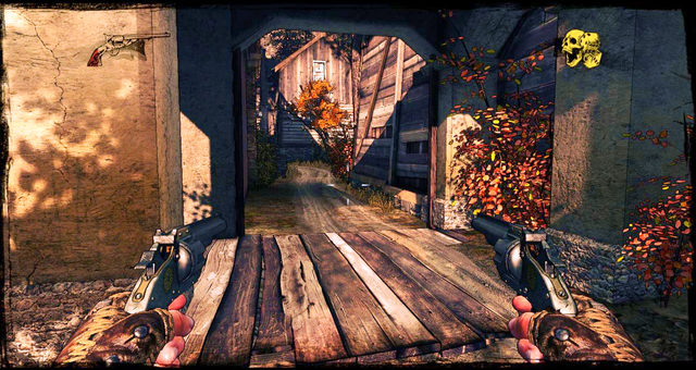 Back alley by the bank exit - Episode 8 - They Call Me Bounty Hunter - Walkthrough - Call of Juarez: Gunslinger - Game Guide and Walkthrough