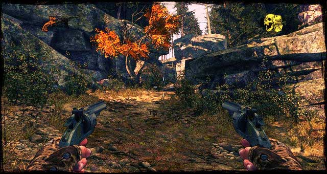 The valley the Daltons escape into - Episode 8 - They Call Me Bounty Hunter - Walkthrough - Call of Juarez: Gunslinger - Game Guide and Walkthrough