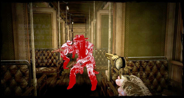 Silas entering the train - Episode 12 - Death Rides a Steel Stallion - Walkthrough - Call of Juarez: Gunslinger - Game Guide and Walkthrough