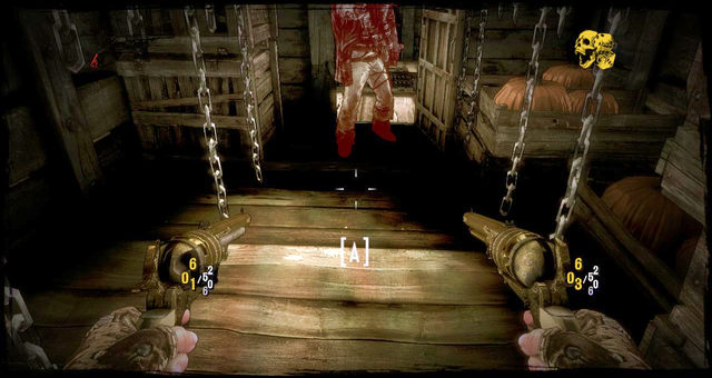 The mini game inside - Episode 12 - Death Rides a Steel Stallion - Walkthrough - Call of Juarez: Gunslinger - Game Guide and Walkthrough