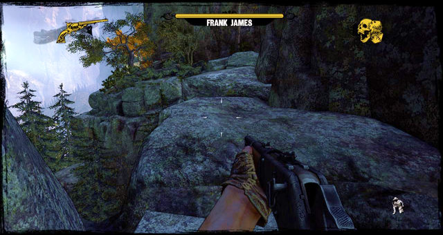 Here's where the boulders start falling - Episode 13 - Without Forgiveness - Walkthrough - Call of Juarez: Gunslinger - Game Guide and Walkthrough