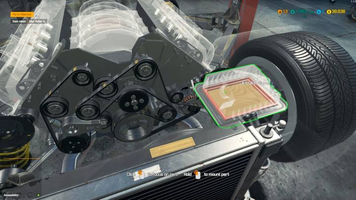 Its easy to miss the air filter. Dont forget to replace it, too. - Order 13 - Echos Cobra | Car Mechanic Simulator 2018 Orders Guide - Story orders - Car Mechanic Simulator 2018 Game Guide