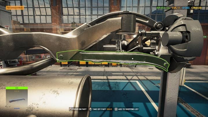 To reach the next bushing you need to disassembly the rear suspension arm on the bottom - Rubber bushing - where to find? - FAQ - Car Mechanic Simulator 2021 Guide