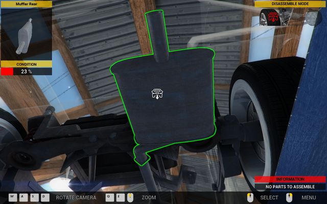 Their replace will guarantee an end of problems with too much noise. - Order 8 - Revton Van - Orders - First garage - Car Mechanic Simulator 2014 - Game Guide and Walkthrough