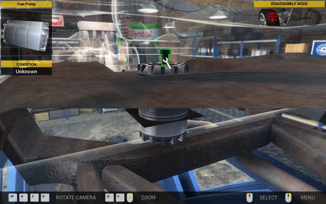 You will find the fuel pump on the tank's top. - Order 10 - Genesis Town - Orders - First garage - Car Mechanic Simulator 2014 - Game Guide and Walkthrough