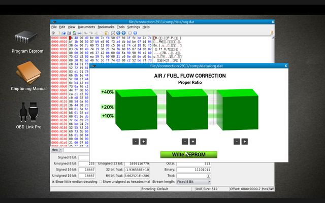 Only a setting like this in the chip tuning guarantees you a success in this mission. - Order 60 - Aisan Cougar - Orders - Third garage - Car Mechanic Simulator 2014 - Game Guide and Walkthrough