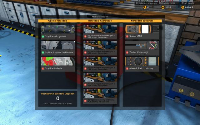 There are a lot of upgrades! - Buying upgrades - Basics of gameplay - Car Mechanic Simulator 2015 - Game Guide and Walkthrough