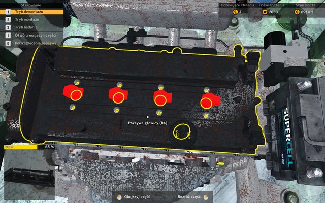 Coil is a protective cover for ignition candles. - Changing coil and ignition candles - Basic renovation operations - Car Mechanic Simulator 2015 - Game Guide and Walkthrough
