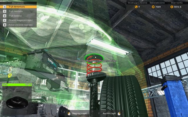 Well hidden, but easy to take out! - How to change the upper bearing of front absorber? - Advanced renovation operations - Car Mechanic Simulator 2015 - Game Guide and Walkthrough