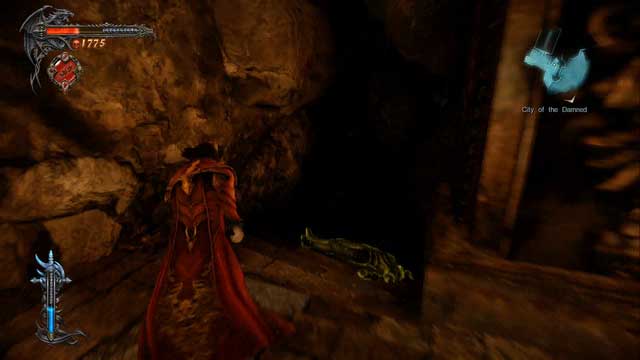 A clever hiding spot for a Soldier Diary. - Mission 2 - The Three Gorgons - The Main Campaign - walkthrough - Castlevania: Lords of Shadow 2 - Game Guide and Walkthrough