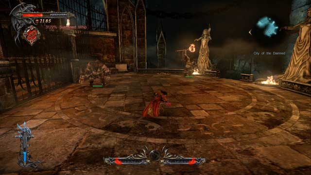 Fighting two Dungeon Jailers is easier than you might think... - Mission 2 - The Three Gorgons - The Main Campaign - walkthrough - Castlevania: Lords of Shadow 2 - Game Guide and Walkthrough