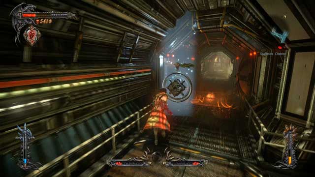 Pain Box (with a Dodo bird on top of it) - in the distance theres the tunnel leading to the tower. - Mission 4 - Next Stop: Castlevania - The Main Campaign - walkthrough - Castlevania: Lords of Shadow 2 - Game Guide and Walkthrough