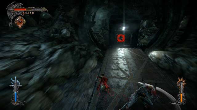 Ignore the closest enemy and use a Bat Swarm on the Golgoth Guard in front of you. - Mission 4 - Next Stop: Castlevania - The Main Campaign - walkthrough - Castlevania: Lords of Shadow 2 - Game Guide and Walkthrough