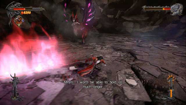 Attacks using energy waves are the only ones that you should pay attention to. - Mission 6 - The Antidote II - The Main Campaign - walkthrough - Castlevania: Lords of Shadow 2 - Game Guide and Walkthrough