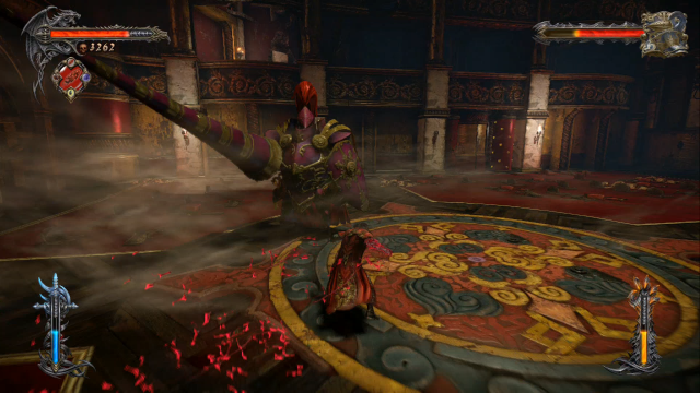 First of the Toy Makers summons. - Mission 7 - Pieces of a Mirror - The Main Campaign - walkthrough - Castlevania: Lords of Shadow 2 - Game Guide and Walkthrough