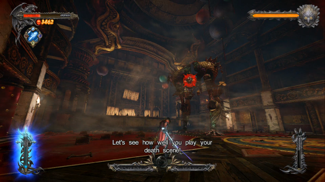 And heres the guest of honor , Toy Maker himself. - Mission 7 - Pieces of a Mirror - The Main Campaign - walkthrough - Castlevania: Lords of Shadow 2 - Game Guide and Walkthrough