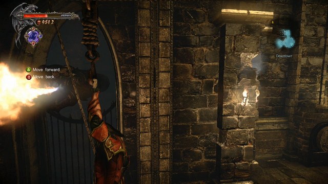 Set your camera in a similar fashion - it will help you get past this section. - Mission 10 - The Mirror of Fate - The Main Campaign - walkthrough - Castlevania: Lords of Shadow 2 - Game Guide and Walkthrough