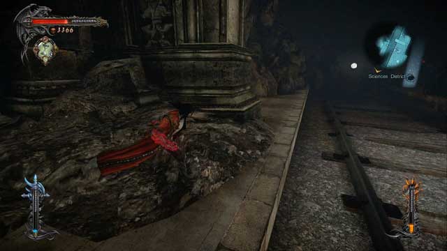 Another Pain Box can be seen in the distance. - Mission 4 - Next Stop: Castlevania - Gems - First pass - Castlevania: Lords of Shadow 2 - Game Guide and Walkthrough