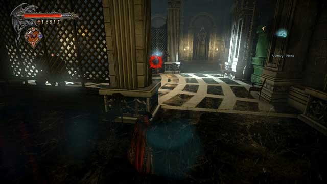 The guard you must use your Bat Swarf is right in the middle of the screenshot. - Mission 9 - The Second Acolyte - Piles of Sacrifice and Dungeon Keys - First pass - Castlevania: Lords of Shadow 2 - Game Guide and Walkthrough