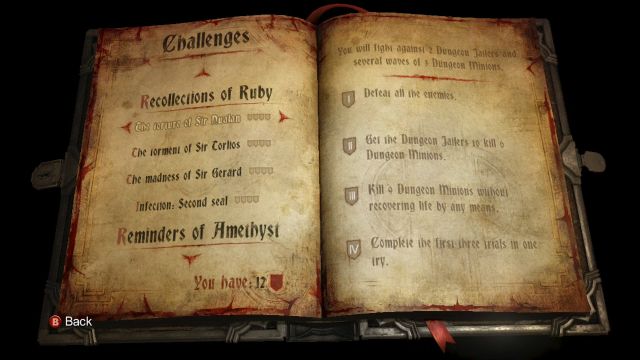 Recollections of Ruby challenges. - Recollections of Ruby - Challenges - Castlevania: Lords of Shadow 2 - Game Guide and Walkthrough