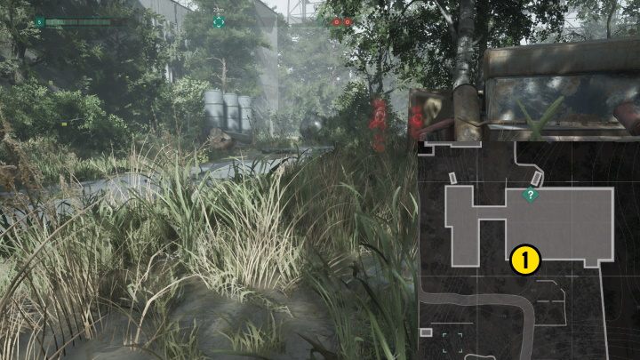 When you go inside, you will immediately come across the body of a soldier trying to get inside - Chernobylite: A few things from an old hideout - walkthrough - Sashko and Tarakan Questline - Chernobylite Guide