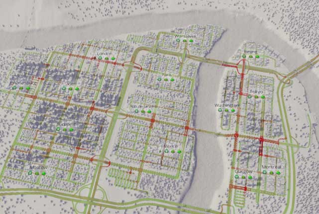 Roads and transport system should be constantly upgraded - Cities Skylines: Roads, railway, ports, airports - transport system - Infrastructure - Cities: Skylines Game Guide