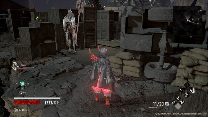 Opponents reside behind wooden boxes - Provisional Government Outskirts | Code Vein Walkthrough - Area K-11 - Code Vein Guide