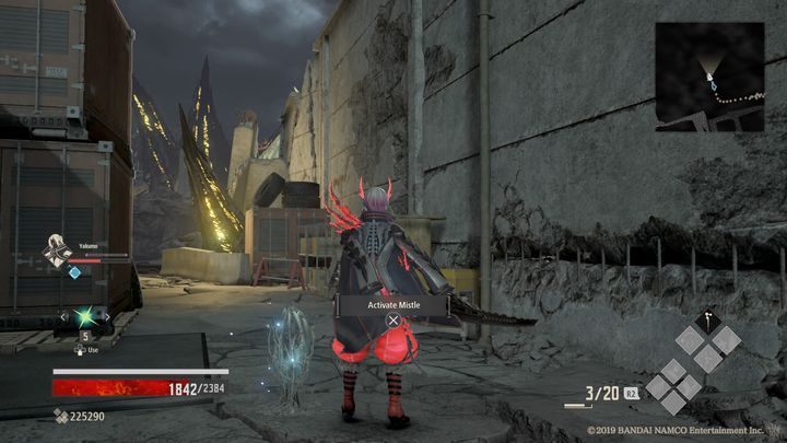 Go ahead until you find the Mistle Research Facility Ruins - Provisional Government Outskirts | Code Vein Walkthrough - Area K-11 - Code Vein Guide