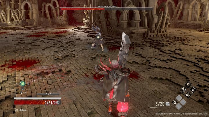 This boss doesnt actually have a second phase - Attendant of the Relics | Boss in Code Vein - Bosses - Code Vein Guide