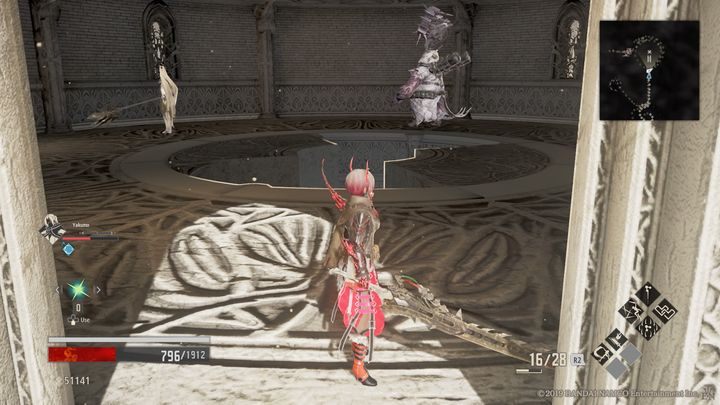 There are other enemies in the room further away - Cathedral Perimeter | Code Vein Walkthrough - Area F-15 - Code Vein Guide