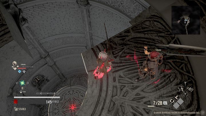 When you have dealt with your opponents, jump down to pick up Isis Vestige Part E - Cathedral Perimeter | Code Vein Walkthrough - Area F-15 - Code Vein Guide