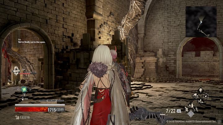 Now you have three paths to choose - Provisional Government Center | Code Vein Walkthrough - Area J-11 and endings - Code Vein Guide