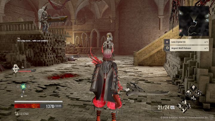 You reach a room full of soldiers - Provisional Government Center | Code Vein Walkthrough - Area J-11 and endings - Code Vein Guide