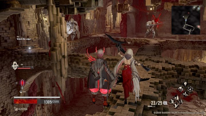 There, you will fight with new soldiers - Provisional Government Center | Code Vein Walkthrough - Area J-11 and endings - Code Vein Guide