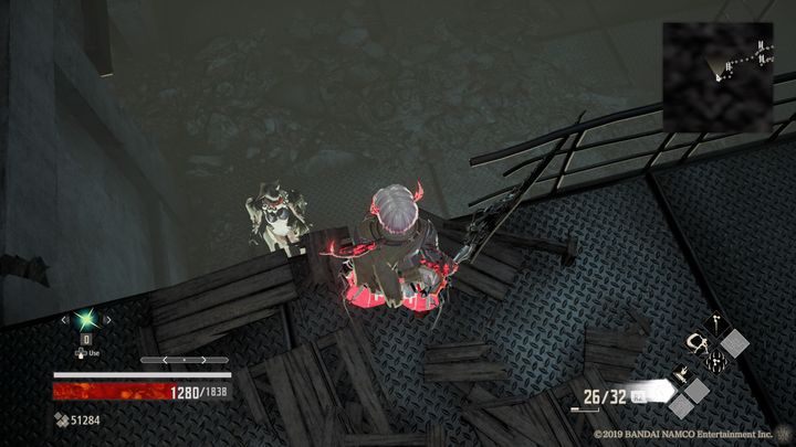 Step back to the moment you climb down the ladder - when youre on top of it, go straight ahead, break down the wooden boxes there - Military Storehouse | Code Vein Walkthrough - Memories of... - Code Vein Guide