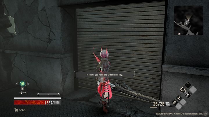 Open the door and defeat all enemies - Military Storehouse | Code Vein Walkthrough - Memories of... - Code Vein Guide