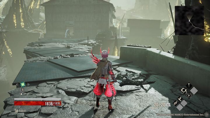 Going a bit further, therell be an opponent in front of you guarding the door - Research Facility Area | Code Vein Walkthrough - Memories of... - Code Vein Guide