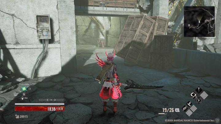 Before you go back to the locked door, explore the whole area - Research Facility Area | Code Vein Walkthrough - Memories of... - Code Vein Guide