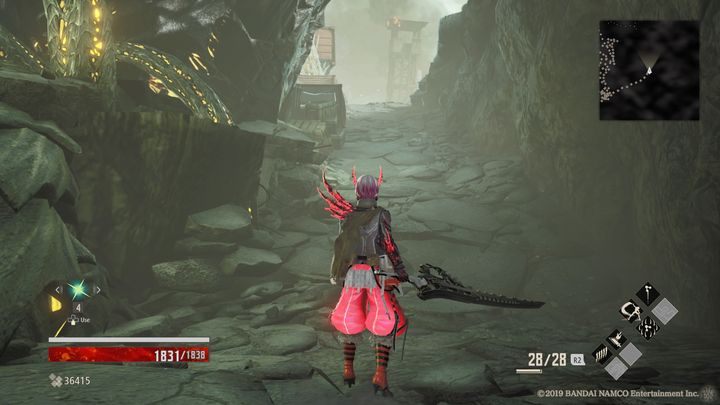 Move ahead and turn right - Research Facility Area | Code Vein Walkthrough - Memories of... - Code Vein Guide